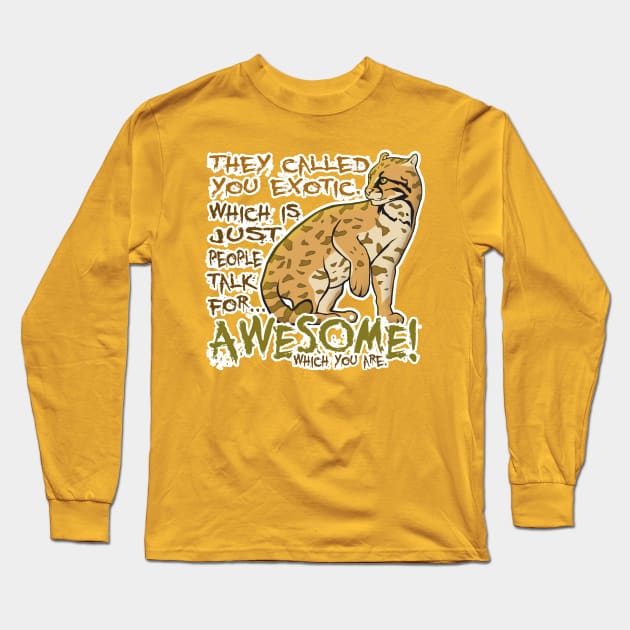 Babou is Awesome! Long Sleeve T-Shirt by EJTees